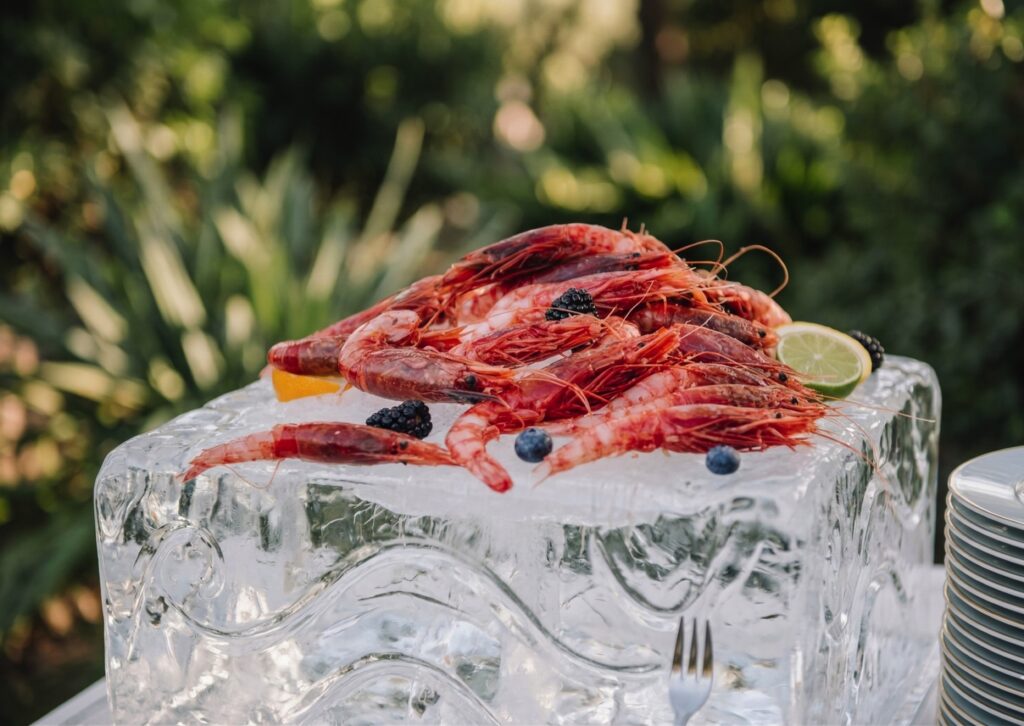 Gamberi buffet